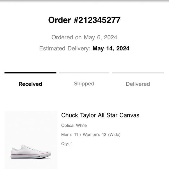 Converse Chuck Taylor All Star Low
Optical White - WIDE Fit - Size 11 m / 13 w - Picture 9 of 9